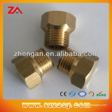 Customized non-standard fasteners brass hex bolt